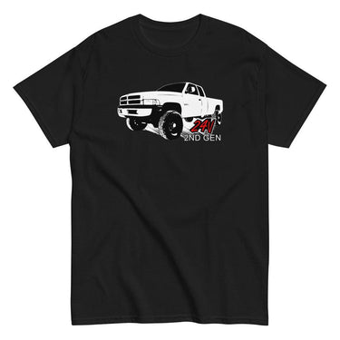 24v 2nd Gen Diesel Truck T-Shirt - black